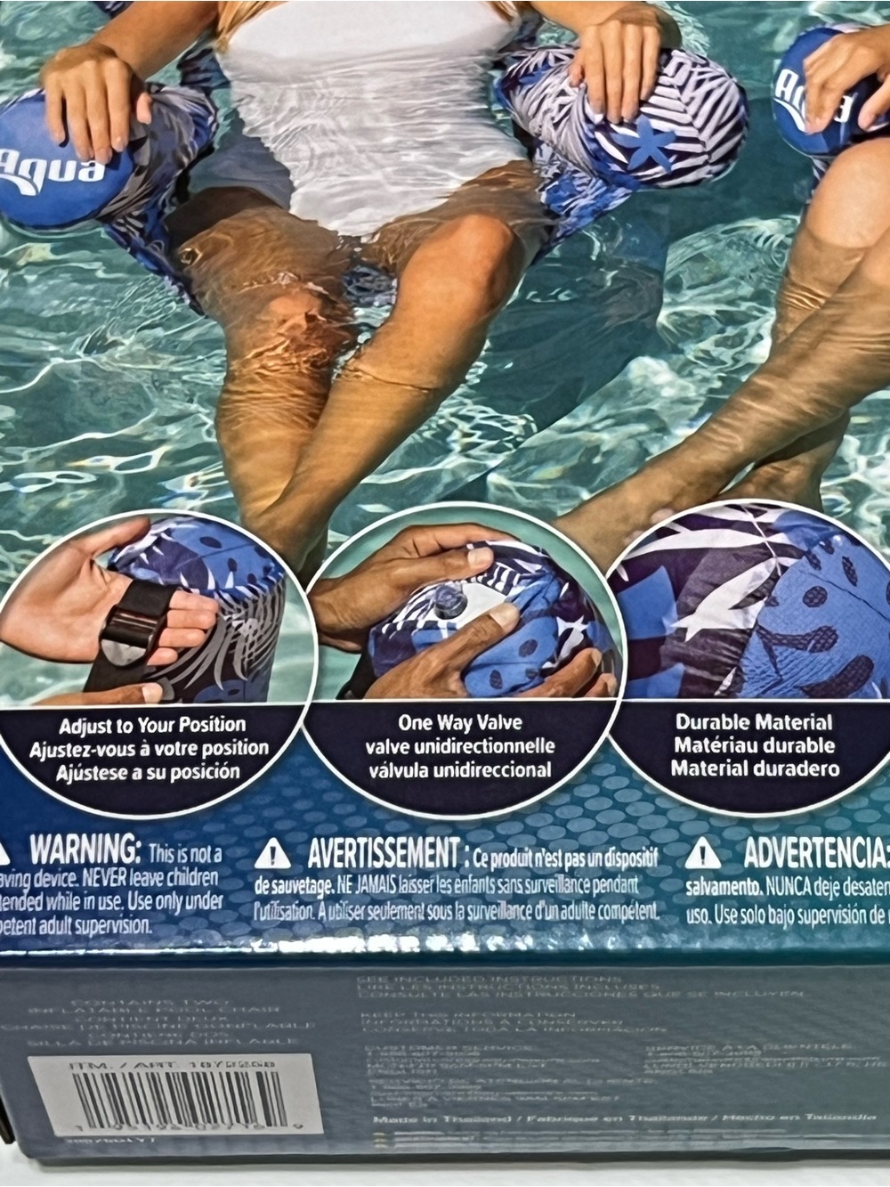 Baja Inflatable Float Chair, 2-pack - Picture 8 of 10